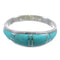 Turquoise Silver Jewelry Ring Size 5-3/4 AX86231